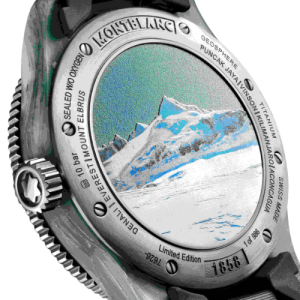 MONTBLANC 134019 世界時區計時碼錶鈦金屬款 Mount Vinson 限量版 986：圖片 2