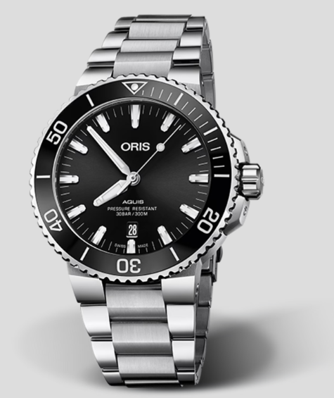 ORIS Aquis 日期錶 0173377304134-0782405PEB