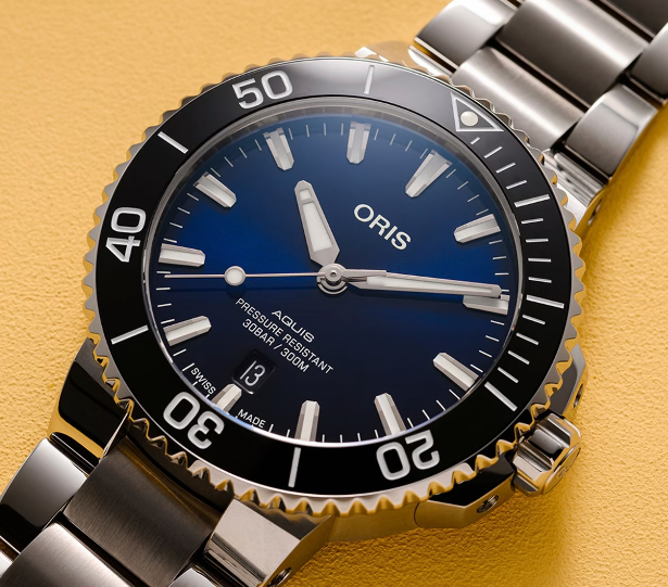 ORIS Aquis 日期錶 0173377664135-0782205PEB