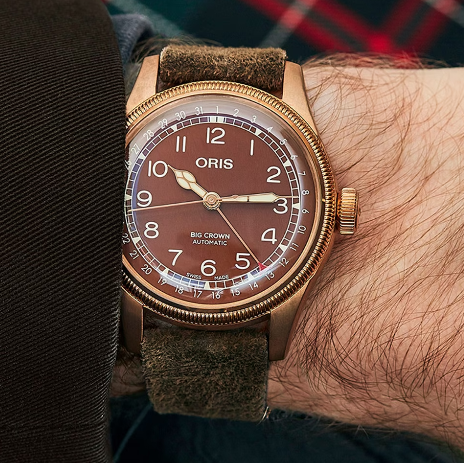 ORIS Big Crown 指針式日期青銅錶 0175477413166-0752074BR